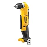DEWALT Akku-Winkelbohrmaschine (18 Volt, für Bohrarbeiten an sehr verwinkelten Stellen, zwei-Gang-Getriebe, inkl. Zubehör und TSTAK Box II, Lieferung ohne Akku und Ladegerät) DCD740NT