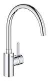 GROHE Eurosmart Cosmopolitan - Einhand- Spültischbatterie (L- Size, mit schwenkbaren und hohen Auslauf, Einlochmontage), chrom, 32843002