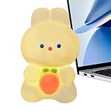 Générique Kaninchen Lichter, Kaninchen Tischlampe | Cartoon LED Schlaflampe - Tragbare Nachtlichter, niedliche Tischdekorationen für Weihnachten, Valentinstag