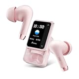 Wireless TWS AI Smart Ikko Active Buds: Kopfhörer mit Geräuschunterdrückung, Bluetooth-Verbindung, Sofortübersetzerfunktion, 4G SIM, WLAN, bis zu 30 Stunden Laufzeit, ChatGPT, AppSore PINK