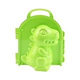 Factorys Weihnachten Cartoon Dinosaurier Schnee Modellbau Design Schneeball Schnee Clip Schnee Design Schnee Spielen Werkzeug Set (C, One Size)