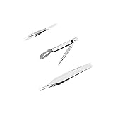HOLTHAUS MEDICAL Splitterzange, 8 cm, rostfrei, Modern, Silber, Erste-Hilfe-Tweezer