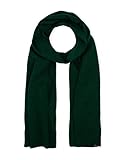 DANISH ENDURANCE Merinowolle Schal, Premium Qualität, Merino Winterschal, Warmes Halstuch, Thermo-Schal, Weich, für Damen & Herren, Dunkelgrün, One size