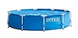 Intex Metal Frame Pool - Aufstellpool - Blau - Ø 305 x 76 cm