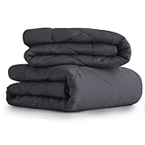 CozyLux Bettdecke 135x200 4 Jahreszeiten 2 teilig - inklusive Ganzjahresdecke 135x200cm 300gsm + Sommerdecke 135 x 200 150gsm, 2 zusammengeknöpften Steppdecke für Vierjahreszeiten/Sommer/Winter Grau