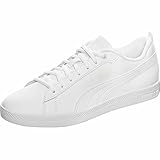 PUMA Damen Puma Smash Wns v2 L Low-Top Trainer, Puma White-Puma White, 39 EU