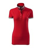 Malfini 257 Damen POLOHEMD Collar UP 215g Hochwertiges Polo T-Shirt Grösse: S, M, L, XL, XXL - Auch für Werbezwecke (XS, Formulared)