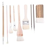 Wadakada Keramikglasurpinsel, Keramikpinsel, Künstlerpinsel, Kunstpinselset Aus, Ölgemälde, Leinwand