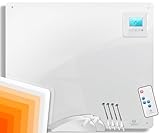 KESSER® 2x Infrarotheizung mit Fernbedienung ✓ LCD-Display Digital ✓ Timer ✓ Wandheizung ✓ Infrarot ✓ Heizung ✓ Heizkörper | Heizpaneel | Inkl.Standfüßen NEU | 550 Watt