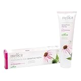 MELICA ORGANIC Biologisch 97% Natürliche BIO Zahnpasta mit ECHINACEA EXTRACT, XYLITOL und KALIDENT-KALZIUM für EMPFTIGE Zähne