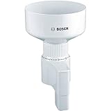 Bosch Getreidemühle MUZ4GM3, Kegelmahlwerk, stufenlose Mahlgradeinstellung, für alle Getreidesorten (außer Mais), auch für Ölsaaten, passend für MUM4 Küchenmaschine, weiß