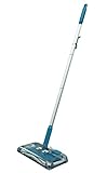 Black+Decker PSA115B-QW 3.6V, 1.5Ah Lithium Akku-Kehrbesen, Laufzeit 30 min, für kurzflorigen Teppiche und Hartböden, kabellos, beutelos, aufladbar, weiss, PSA115B, Acrylic, 300 milliliters