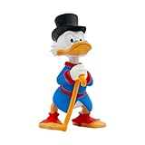 Bullyland 15310 - Spielfigur Walt Disney Dagobert Duck, ca. 7,1 cm, detailgetreu, ideal als kleines Geschenk für Kinder ab 3 Jahren
