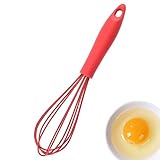 Schneebesen – Schneebesen – Silikon-Schneebesen zum Kochen – Eier-Schnurrhaare – leicht zu schlagen – verhindert Verrutschen – Silikon-Schneebesen zum Kochen, hohe Hitzebeständigkeit gegen