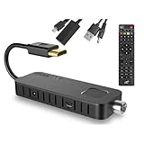 LTC TV Stick DVB-T2 | Tuner HDMI USB 2.0 | PVR Timeshift Dolby Digital Plus | Full HD 1080p | Mehrsprachig EPG DVB-T DVB-T2 kompatibel | USB Media-Player für Filme Musik Fotos