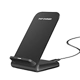 Kabelloses Laden, Handy-Ständer, Handy-Schreibtisch-Ständer, faltbares kabelloses Ladegerät, 15 W, tragbare, schnelle kabellose Ladestation für den Schreibtisch