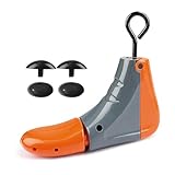 Schuhdehner aus Leder – Schuhdehner aus, verstellbarer Schuhdehner | 4-fach dehnbarer Canvas-Schuh-Expander mit verstellbarer Länge, Sportschuh-Stretcher für Lederschuhe, flache Schuhe, Oxfo