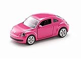 siku 1488, VW The Beetle, Metall/Kunststoff, Pink, Öffenbare Türen, Aufkleberbogen zur individuellen Gestaltung