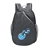 DXEHSEUY Pickleball Paddles Rucksack, Tragetasche, wasserdicht, für Tennisschläger, Tennisschlägertasche, grau, 30 x 15 x 46 cm