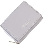 HAIWILL Geldbeutel Damen Klein PU Leder, Portmonee Mit Münzfach und 7 Kartenfächern, Gross Kapazität Kleines Portemonnaie Viele Fächer (Lila)