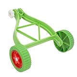 Rasentrimmer-Stützrad, Unkrautschneider-Rad, Weed Wacker-Rad, Rasenmäher-Hilfsstütze, Verstellbarer Rasentrimmer-Stützradaufsatz, Rasentrimmer-Radaufsatz