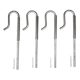 Congparts 48707DA J Haken mit Feder 107762 50997D Kompatibel mit International I4 I6 MDV MDV MV H HV M MD Super W4 W6 ODS6 OS4 OS6 O4 O6 Kompatibel mit FARMALL Traktor 230 130 200 100