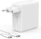 67W USB C Ladegerät für MacBook Pro 13/14/15/16 Zoll & MacBook Air M1/M2/M3/M4, PD 3.0 Netzteil Mac Laptop Series (2019-2024), Universal für alle USB-C Geräte (inkl. 2M Ladekabel)