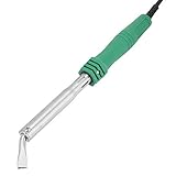 Elektrischer 100-W-Lötkolben, Schnelle Erwärmung, Stabile Temperatur, mit Gummigriff für Verbrühungsschutz, Rutschfest, Angenehm zu Halten, Hohe Effizienz, für Bleifreien