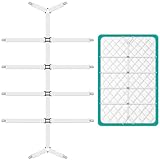 Quelcc Bettlakenspanner Verstellbar, Spannbettlaken Spanner, Spanner für Bettlaken, Betttuchspanner, Spannbettlaken Halter für Bettlaken mit Metallclip für Bettlaken, Matratze, Oder Sofa (Weiß)