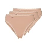 Sloggi sloggi 24/7 Cotton Lace Tai C3P Briefs, Women's