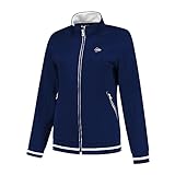 DUNLOP Kinder Sport Tennis Jacke – Club Line, Knitted Jacket, Mädchen, Navy