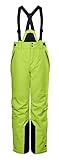 Killtec Jungen Funktionshose/Skihose mit abzippbarem Latz, Schneefang und Kantenschutz KSW 79 BYS SKI PNTS, Apfel, 164, 37310-000