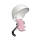 Generisch Motorrad -Telefonhalter, Helmnavigationstelefonhalter, Motorrad -Handy -Halterung, Sicheren Griff Und Montage, Vielseitige Kompatibilität, Schwarz, Weiß, Für Optimale Betrachtungswinkel
