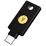 Yubico - Security Key C NFC - Begrenzte Kompatibilität - Sicherheitsschlüssel für Multi-Faktor-Authentifizierung (MFA) und Passkey, Anschluss über USB-C und NFC