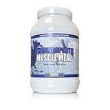 2KG Muscle Meal Weight Mass Gainer Vanille mit Whey Protein Isolat Eiweiß Pulver & komplexe Kohlenhydrate