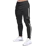 Generisch Trainingshose VRODELL I Jogginghose Herren aus SweatStoff I fur Sport und Freizeit FitnessFarben Gym Jogginghose Herren Leichte Baumwoll Jogginghose Für Herren Kurze Jogginghose Herren