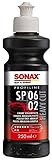 SONAX PROFILINE SP 06-02 (250 ml) silikonfreie Schleifpaste zum Abschleifen von verwitterten und verkratzten Lackschichten | Art-Nr. 03201410