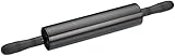 KitchenCraft drehbares Nudelholz, mit Griffen, Antihaftbeschichtung, Metall, 46 cm