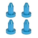 WKabnkn 4 Stück Kajak Ablassstopfen Push Reparatur Zubehör 1/2 Zoll Gummi Attika Kajak Stecker