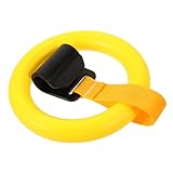 Uonlytech Babybett Zugring Aus Robustem Material Säuglingsgriff Für Kleinkinder Stabiler Haltering Für Gehtraining Am Kinderbett Gelb Nicht Verstellbar Babysicherheitsring Für Laufhilfe