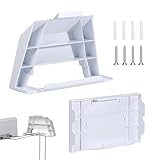 Energieversorgungsständer für Router – Wandmontage-Kit für Router, ABS-Halterung für Router-Halterung | Platzsparende Router-Halterung
