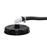 IBC Abdeckschlauch-Set DN 150 kompatibel mit automatischen Füllmaschinen mit Spiralschlauch 25/32mm und Anschlussset (25mm)