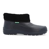 DEMAR. leichte Eva Gummistiefeletten gefüttert BBL (43, schwarz)