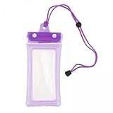 F Fityle 2X wasserdichte Handytasche, Trockentasche, Unterwasser Handyhalter mit Lanyard Telefonhülle für Wassersport, Pool, Strand