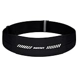 Laufgürtel für Handy wasserdichte Lauf Hüfttasche 3 Taschen Handy lauftasche, Hüfttasche, Sportgürtel, Running Belt zum Joggen，Bauchtasche Joggen für Herren und Damen bis zu 7,0'
