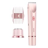 Damenrasierer, tragbarer elektrischer Doppelkopf, wasserdicht, wiederaufladbar, für den Außenbereich, für den Innen- und Außenbereich