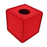 ARTSEWPLY Würfelförmige Losbox aus Filz ohne Aufdruck Multifunktionale Wahlurne und Spendenbox für Feiern Versammlungen und Jährliche Firmenveranstaltungen