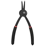 RASTKY Autoreparatur-Sicherungsringzange, Robuste Außen-Sicherungsringzange aus Metall, Bequemer Griff für Profis, für die Autoreparatur (45°)