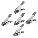 Befestigungsclips für Poolabdeckung | 5 Stück Klemmen für den Außenbereich, wasserdichtes Befestigungsmaterial für Boot, Boden, Banner, Leinwand, Girlande und Plane