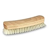 Kleiderbürste aus Naturholz. Borsten verstärkt. Made in Italy.